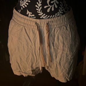 Beige Shorts